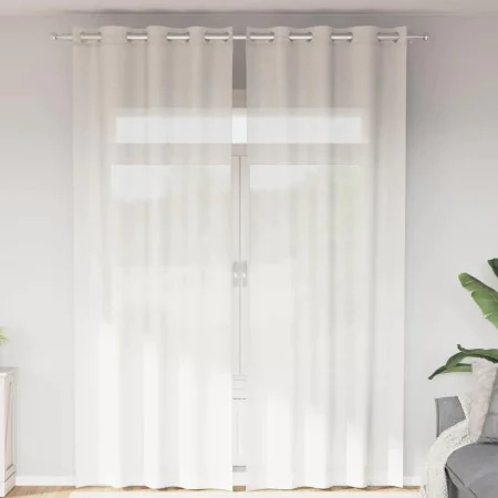 Cortinas de gasa con ojales 2 uds blanco by , Curtains and curtains - Ref: Foro24-4102153, Price: 15,52 €, Discount: %