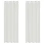 Cortinas de gasa con ojales 2 uds blanco by , Curtains and curtains - Ref: Foro24-4102153, Price: 15,52 €, Discount: %