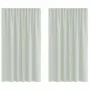 Cortinas de gasa con trabillas 2 uds gris claro 140x175 cm by , Curtains and curtains - Ref: Foro24-4102297, Price: 13,65 €, ...