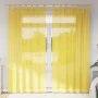 Cortinas de gasa con bolsillos para varillas 2 uds. amarillo by , Curtains and curtains - Ref: Foro24-4102229, Price: 17,96 €...
