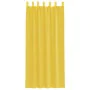 Cortinas de gasa con bolsillos para varillas 2 uds. amarillo by , Curtains and curtains - Ref: Foro24-4102229, Price: 17,96 €...