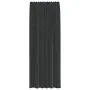 Cortinas de gasa con trabillas 2 uds. negro de , Cortinas y visillos - Ref: Foro24-4102260, Precio: 15,26 €, Descuento: %