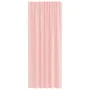Cortinas de gasa con trabillas 2 uds rosa 140x225 cm von , Vorhänge und Gardinen - Ref: Foro24-4102288, Preis: 16,84 €, Rabat...