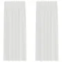 Cortinas de gasa con trabillas 2 uds arena 140x260 cm von , Vorhänge und Gardinen - Ref: Foro24-4102310, Preis: 15,26 €, Raba...