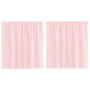 Cortinas de gasa con trabillas 2 uds rosa claro 140x140 cm by , Curtains and curtains - Ref: Foro24-4102276, Price: 14,11 €, ...