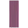 Cortinas de gasa con trabillas 2 uds morado 140x260 cm de , Cortinas y visillos - Ref: Foro24-4102295, Precio: 15,26 €, Descu...