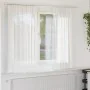Cortinas de gasa con trabillas 2 uds. color blanco 140x140 cm von , Vorhänge und Gardinen - Ref: Foro24-4102331, Preis: 15,45...