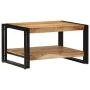 Mesa de centro madera maciza de acacia 70x50x38 cm by , Coffee table - Ref: Foro24-4102719, Price: 95,28 €, Discount: %