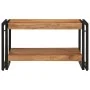 Mesa de centro madera maciza de acacia 70x50x38 cm by , Coffee table - Ref: Foro24-4102719, Price: 95,28 €, Discount: %