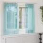 Cortinas de gasa con trabillas 2 uds turquesa 140x175 cm von , Vorhänge und Gardinen - Ref: Foro24-4102327, Preis: 13,35 €, R...