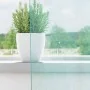 Cortinas de gasa con trabillas 2 uds turquesa 140x175 cm von , Vorhänge und Gardinen - Ref: Foro24-4102327, Preis: 13,35 €, R...