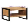 Mesa de centro madera maciza de acacia 70x50x38 cm von , Couchtisch - Ref: Foro24-4102710, Preis: 120,81 €, Rabatt: %