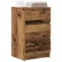 Mesilla de noche con 3 cajones madera vieja 39x35x65 cm von , Nachttische - Ref: Foro24-861351, Preis: 59,70 €, Rabatt: %