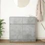 Aparador con cajón gris hormigón 80x34x76 cm madera ingeniería by , Sideboards - Ref: Foro24-861538, Price: 84,23 €, Discount: %