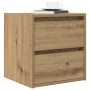 Mesita de noche de pared roble artisan 38x34x40 cm von , Nachttische - Ref: Foro24-861263, Preis: 48,57 €, Rabatt: %