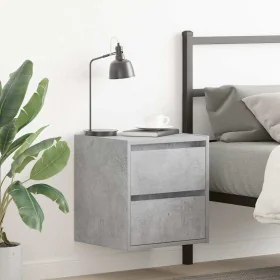 Mesillas de noche de pared 2 uds gris hormigón 38x34x40 cm von , Nachttische - Ref: Foro24-861254, Preis: 81,00 €, Rabatt: %