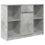 Aparador con cajón gris hormigón 101x35x76 cm madera ingeniería von , Sideboards - Ref: Foro24-861565, Preis: 89,37 €, Rabatt: %