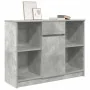 Aparador con cajón gris hormigón 101x35x76 cm madera ingeniería von , Sideboards - Ref: Foro24-861565, Preis: 89,37 €, Rabatt: %