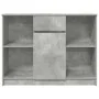 Aparador con cajón gris hormigón 101x35x76 cm madera ingeniería von , Sideboards - Ref: Foro24-861565, Preis: 89,37 €, Rabatt: %