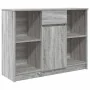 Aparador con cajón Sonoma gris 101x35x76 cm madera ingeniería de , Aparadores - Ref: Foro24-861567, Precio: 91,83 €, Descuent...