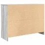 Aparador con cajón Sonoma gris 101x35x76 cm madera ingeniería de , Aparadores - Ref: Foro24-861567, Precio: 91,83 €, Descuent...