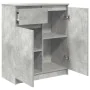 Aparador con cajón gris hormigón 71x35x84 cm madera ingeniería by , Sideboards - Ref: Foro24-861592, Price: 86,74 €, Discount: %