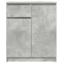 Aparador con cajón gris hormigón 71x35x84 cm madera ingeniería by , Sideboards - Ref: Foro24-861592, Price: 86,74 €, Discount: %