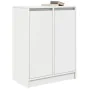 Aparador blanco 57x34x76 cm madera de ingeniería by , Sideboards - Ref: Foro24-861616, Price: 73,29 €, Discount: %