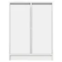 Aparador blanco 57x34x76 cm madera de ingeniería by , Sideboards - Ref: Foro24-861616, Price: 73,29 €, Discount: %