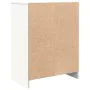 Aparador blanco 57x34x76 cm madera de ingeniería by , Sideboards - Ref: Foro24-861616, Price: 73,29 €, Discount: %