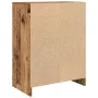 Aparador de madera contrachapada envejecida 57x34x76 cm by , Sideboards - Ref: Foro24-861623, Price: 70,16 €, Discount: %