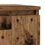 Aparador de madera de ingeniería envejecida 29,5x34x76 cm de , Aparadores - Ref: Foro24-861614, Precio: 45,57 €, Descuento: %