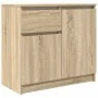 Aparador con cajón roble Sonoma 71x35x65 cm madera ingeniería von , Sideboards - Ref: Foro24-861600, Preis: 75,50 €, Rabatt: %