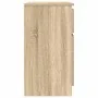 Aparador con cajón roble Sonoma 71x35x65 cm madera ingeniería von , Sideboards - Ref: Foro24-861600, Preis: 75,50 €, Rabatt: %