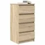 Aparador roble Sonoma 37,5x35x76 cm madera de ingeniería de , Aparadores - Ref: Foro24-861753, Precio: 81,72 €, Descuento: %