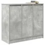 Aparador de madera de ingeniería gris hormigón 85x34x76 cm by , Sideboards - Ref: Foro24-861628, Price: 90,53 €, Discount: %