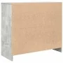 Aparador de madera de ingeniería gris hormigón 85x34x76 cm by , Sideboards - Ref: Foro24-861628, Price: 90,53 €, Discount: %