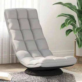Sillón giratorio de suelo de tela gris nube 70x51x79 cm by , Floor chairs - Ref: Foro24-4019731, Price: 117,84 €, Discount: %