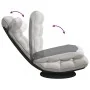 Sillón giratorio de suelo de tela gris nube 70x51x79 cm von , Bodenstühle - Ref: Foro24-4019731, Preis: 117,84 €, Rabatt: %