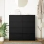 Aparador de madera de roble negro 100x35x99 cm von , Sideboards - Ref: Foro24-3328490, Preis: 161,17 €, Rabatt: %