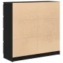Aparador de madera de roble negro 100x35x99 cm von , Sideboards - Ref: Foro24-3328490, Preis: 161,17 €, Rabatt: %