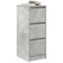 Aparador de madera de ingeniería gris hormigón 29,5x34x76 cm by , Sideboards - Ref: Foro24-861637, Price: 61,08 €, Discount: %