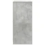 Aparador de madera de ingeniería gris hormigón 29,5x34x76 cm by , Sideboards - Ref: Foro24-861637, Price: 61,08 €, Discount: %