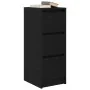 Aparador de madera de roble negro 29,5x34x76 cm de , Aparadores - Ref: Foro24-861635, Precio: 65,01 €, Descuento: %