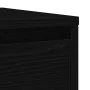 Aparador de madera de roble negro 29,5x34x76 cm de , Aparadores - Ref: Foro24-861635, Precio: 65,01 €, Descuento: %