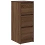 Aparador roble marrón 29,5x34x76 cm madera de ingeniería by , Sideboards - Ref: Foro24-861640, Price: 62,76 €, Discount: %