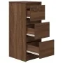 Aparador roble marrón 29,5x34x76 cm madera de ingeniería by , Sideboards - Ref: Foro24-861640, Price: 62,76 €, Discount: %