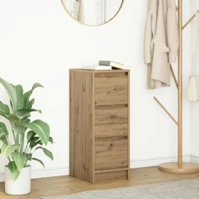 Aparador de madera de ingeniería roble artisan 29,5x34x76 cm by , Sideboards - Ref: Foro24-861642, Price: 62,77 €, Discount: %