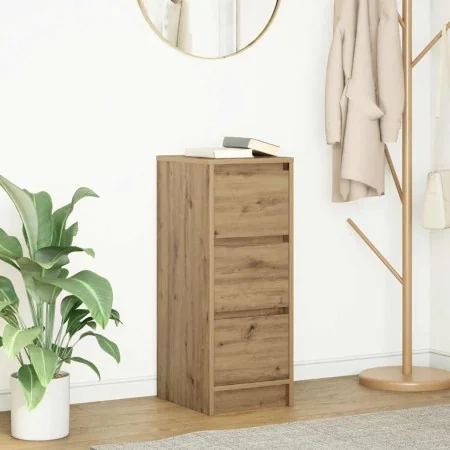 Aparador de madera de ingeniería roble artisan 29,5x34x76 cm by , Sideboards - Ref: Foro24-861642, Price: 62,77 €, Discount: %