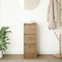 Aparador de madera de ingeniería roble artisan 29,5x34x76 cm by , Sideboards - Ref: Foro24-861642, Price: 62,77 €, Discount: %